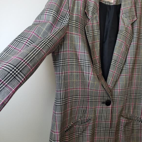 Vintage Pendleton Long One Button Blazer Made in USA Size 10 - Picture 8 of 15